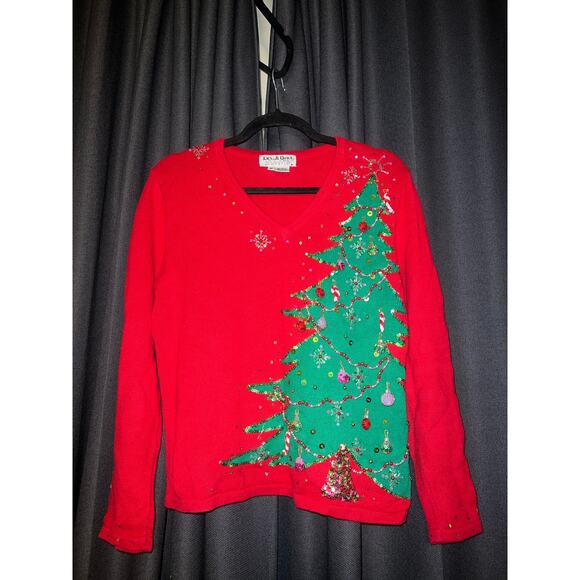 Ugly Christmas Sweater Xmas Size Medium - Picture 1 of 4